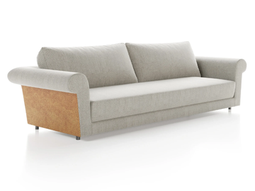 DREAM AWAY - 4 seater fabric sofa by Liu Jo Living Collection - view 2